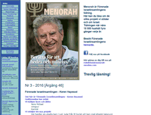 Tablet Screenshot of menorah-sweden.com